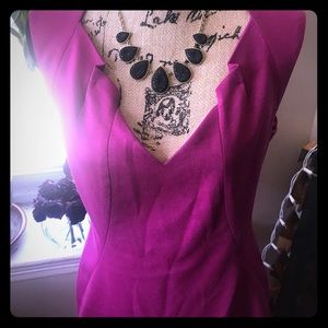 Tahari pink shealth dress